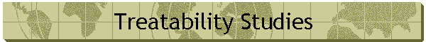 Treatability Studies